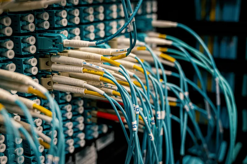 Structured fiber and data